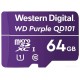 Карта памяти Western Digital Purple SC QD101 microSDXC WDD064G1P0C 64GB