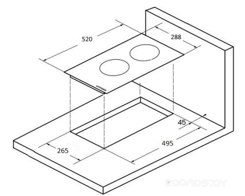 Варочная панель Kuppersberg ECS 321