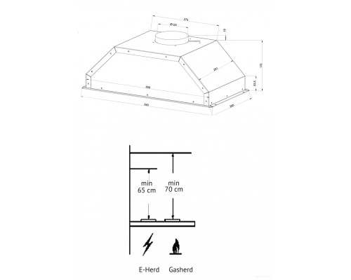 Вытяжка Kuppersberg INLINE 60 W