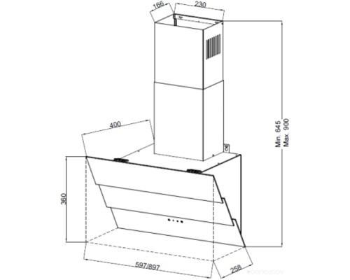 Вытяжка Kuppersberg F 605 B