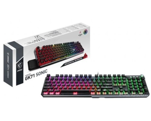 Клавиатура MSI Vigor GK71 SONIC RED RU