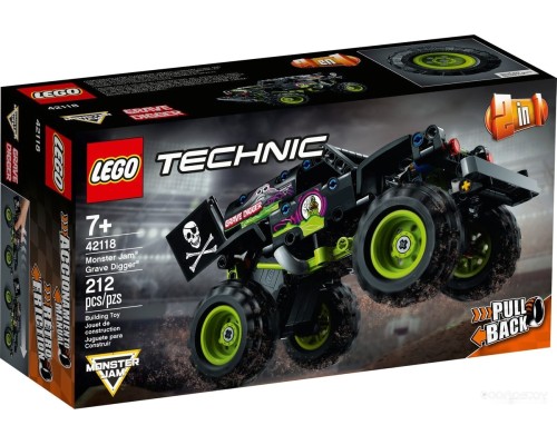 Конструктор Lego Technic 42118 Monster Jam Grave Digger