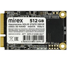 SSD Mirex 512GB MIR-512GBmSAT