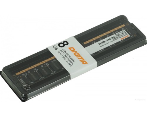 Модуль памяти DIGMA 8ГБ DDR3 1600МГц DGMAD31600008D