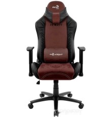 Офисное кресло Aerocool Knight Burgundy Red (черный/красный)