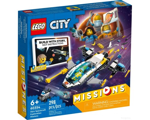 Конструктор Lego City 60354 Космическая миссия для исследования Марса