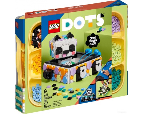 Конструктор Lego DOTS 41959 Ящик Милая панда