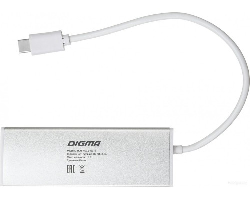 USB-хаб DIGMA HUB-4U3.0-UC