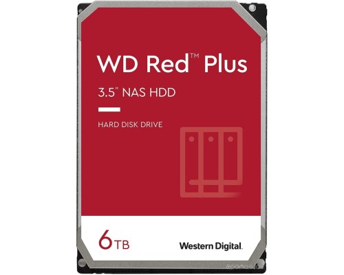 Жесткий диск Western Digital Red Plus 6TB WD60EFPX