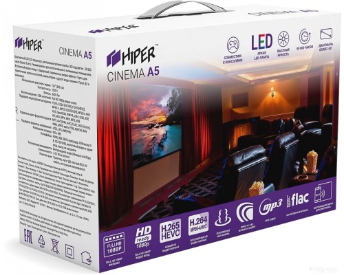 Проектор HIPER Cinema A5 (черный)