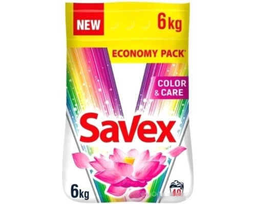 Стиральный порошок Savex Color&Care Automat 6 кг