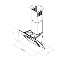 Вытяжка LEX Mira 500 (черный)