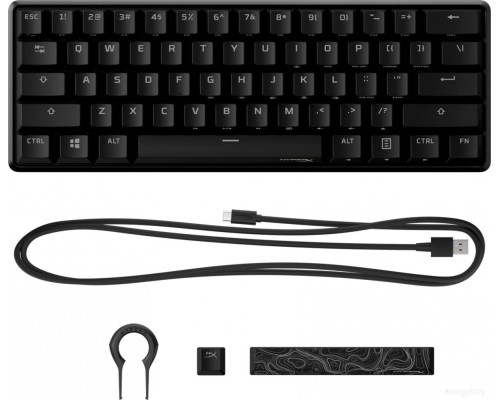 Клавиатура HyperX Alloy Origins 60 (HyperX Red, нет кириллицы)