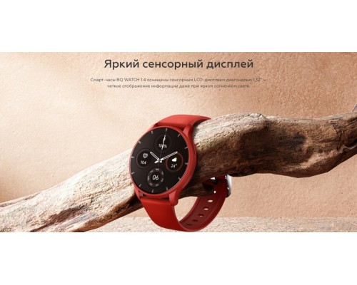 Умные часы BQ-Mobile Watch 1.4 (темно-серый)