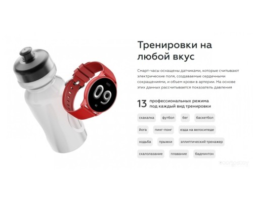 Умные часы BQ-Mobile Watch 1.4 (темно-серый)