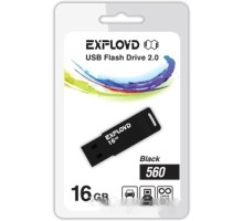 USB Flash Exployd 560 16GB (черный) [EX-16GB-560-Black]
