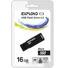 USB Flash Exployd 560 16GB (черный) [EX-16GB-560-Black]