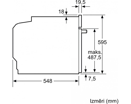 Духовой шкаф Bosch Serie 8 HBG832DC1S