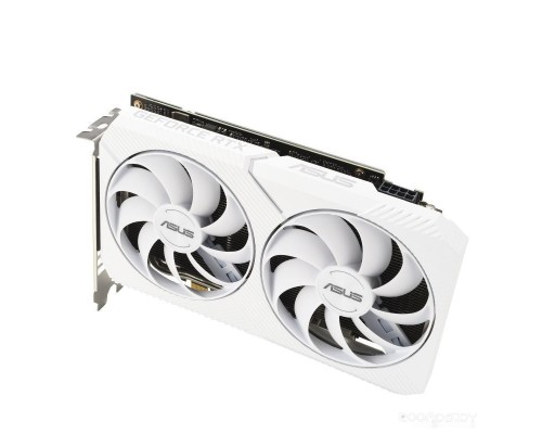 Видеокарта Asus Dual GeForce RTX 3060 White OC Edition 8GB GDDR6 DUAL-RTX3060-O8G-WHITE