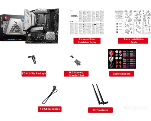 Материнская плата MSI MAG B760M Mortar WiFi DDR4