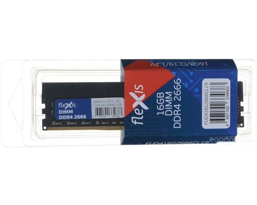 Модуль памяти Flexis 16ГБ DDR4 2400 МГц FUD416G2666CL19