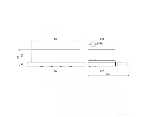 Вытяжка Elikor NT6311BX