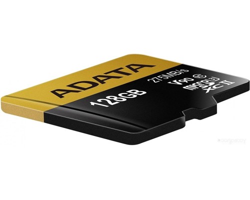 Карта памяти A-Data microSDXC UHS-II 128GB + адаптер [AUSDX128GUII3CL10-CA1]