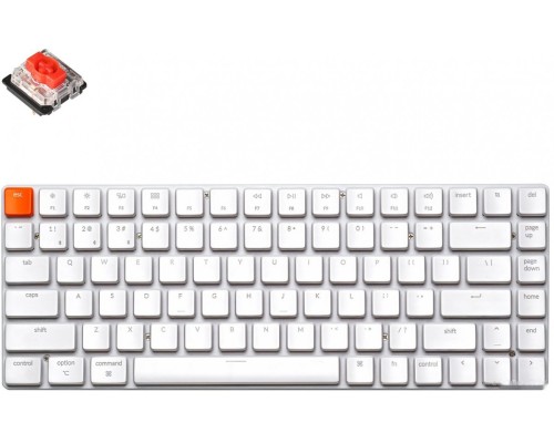 Клавиатура Keychron K3 Wireless V2 K3-K1 (Gateron G Pro Red)