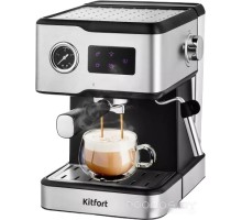 Рожковая помповая кофеварка Kitfort KT-7104