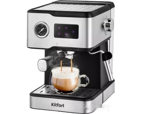 Рожковая помповая кофеварка Kitfort KT-7104
