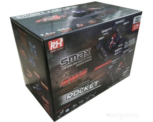 Автомодель Remo Hobby Smax RH1631 1:16 (синий)