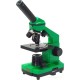 Детский микроскоп Микромед Эврика 40х-400х в кейсе (лайм) 25447