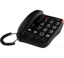 Проводной телефон MAXVI CB-01 (черный)