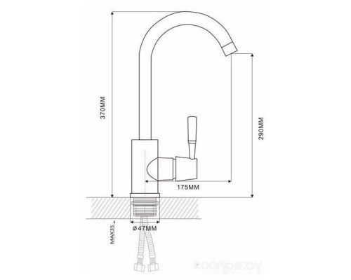 Смеситель Ekko E40189