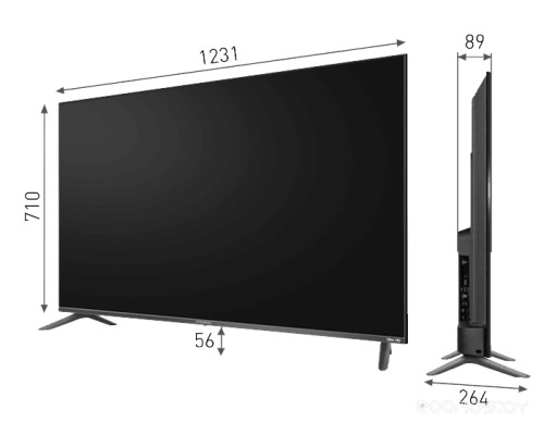 Телевизор Maunfeld MLT55USD02G