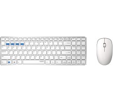Клавиатура + мышь Rapoo 9300M (белый)