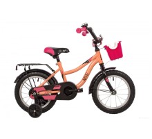 Детский велосипед Novatrack Wind 14 (коралловый, 2022)