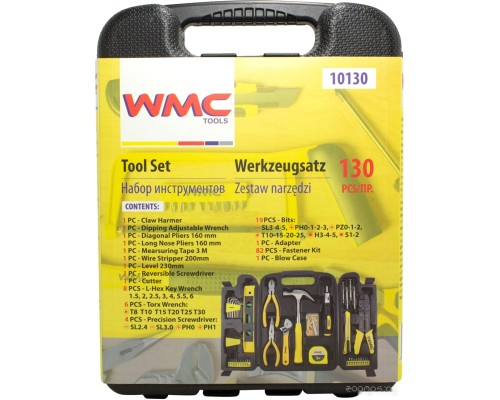 Набор домашнего мастера WMC Tools 10130 (130 предметов)