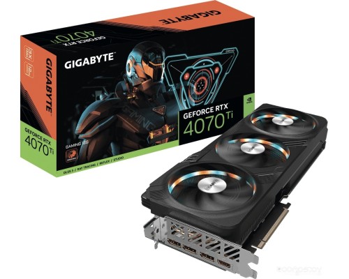 Видеокарта Gigabyte GeForce RTX 4070 Ti Gaming 12G GV-N407TGAMING-12GD