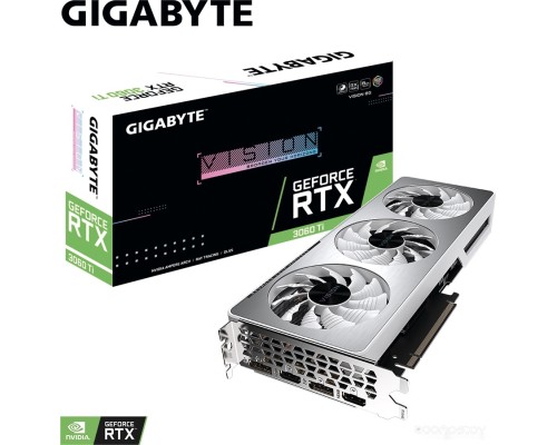 Видеокарта Gigabyte GeForce RTX 3060 Ti Vision 8G GV-N306TVISION-8GD