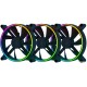 Набор вентиляторов RAZER Kunai Chroma 140mm 3 Fans RC21-01810200-R3M1