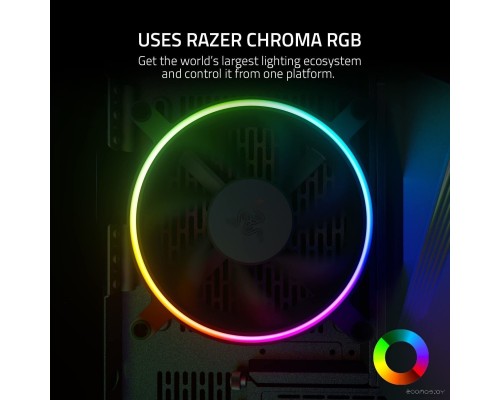 Набор вентиляторов RAZER Kunai Chroma 140mm 3 Fans RC21-01810200-R3M1