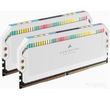 Модуль памяти Corsair Dominator Platinum RGB 2x16ГБ DDR5 6200 МГц CMT32GX5M2X6200C36W