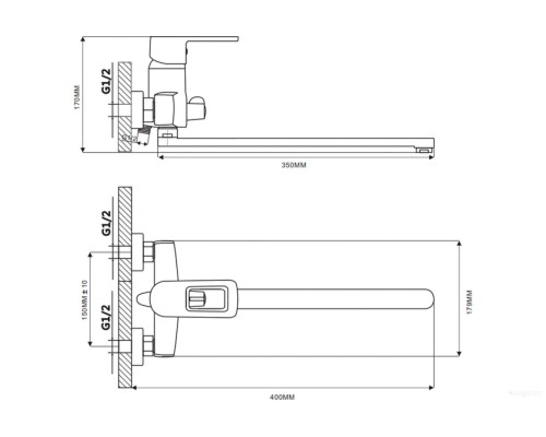 Смеситель Ekko E22072