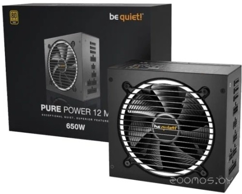 Блок питания be quiet! Pure Power 12 M 850W BN344