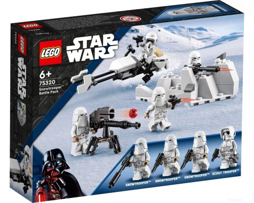 Конструктор Lego Star Wars 75320 Боевой набор снежных пехотинцев