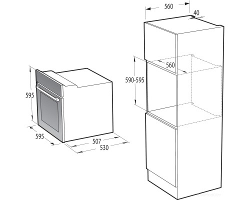 Духовой шкаф Gorenje BO6737E02AXK