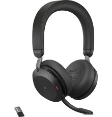 Наушники Jabra Evolve2 75 MS Stereo USB-A (черный)