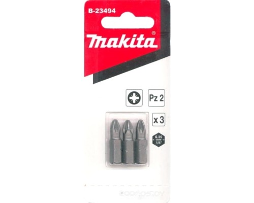 Бита Makita B-23494 (3 предмета)