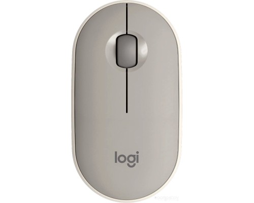 Мышь Logitech M350 Pebble (песочный)